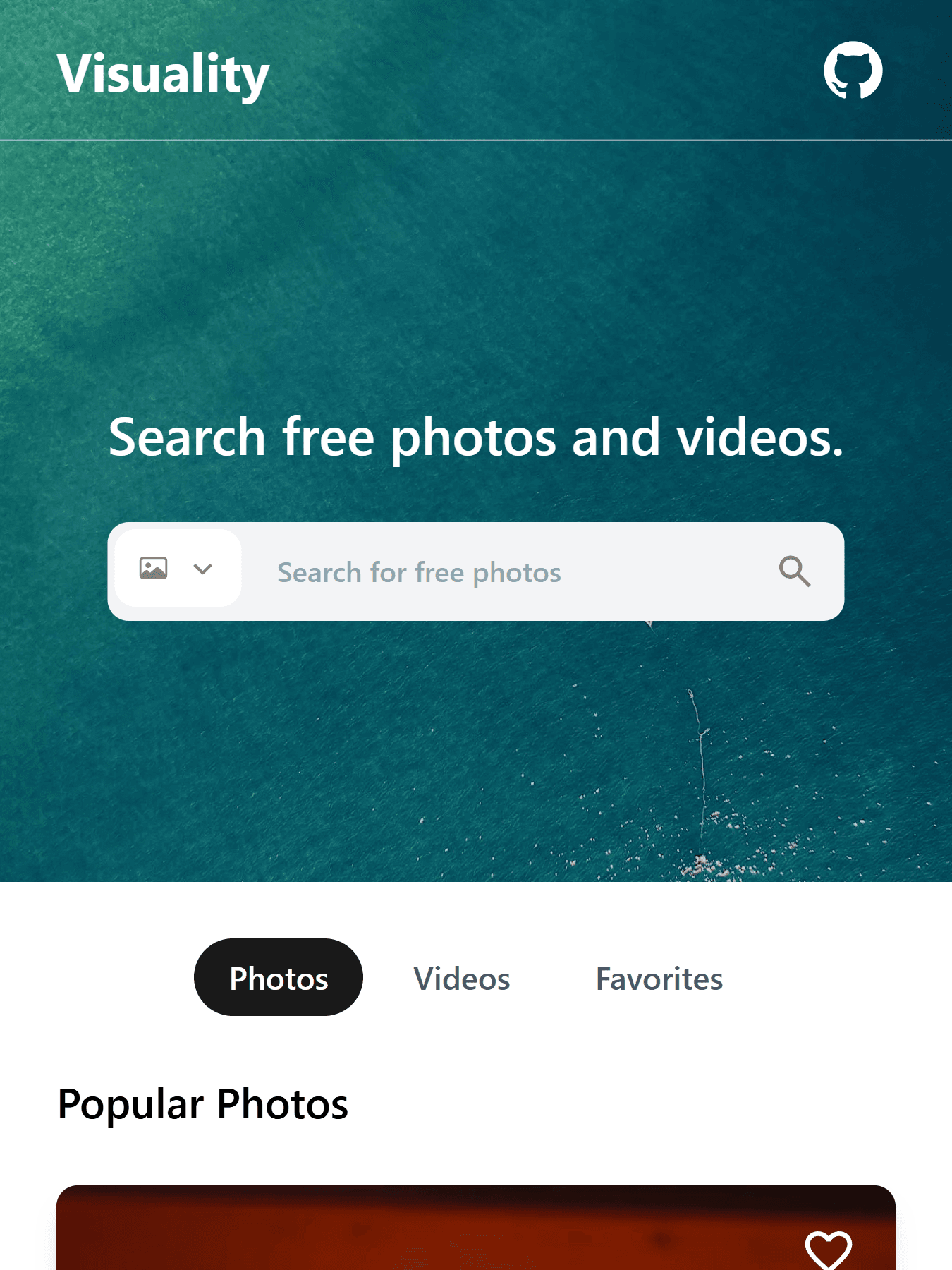 Home page of Visuality