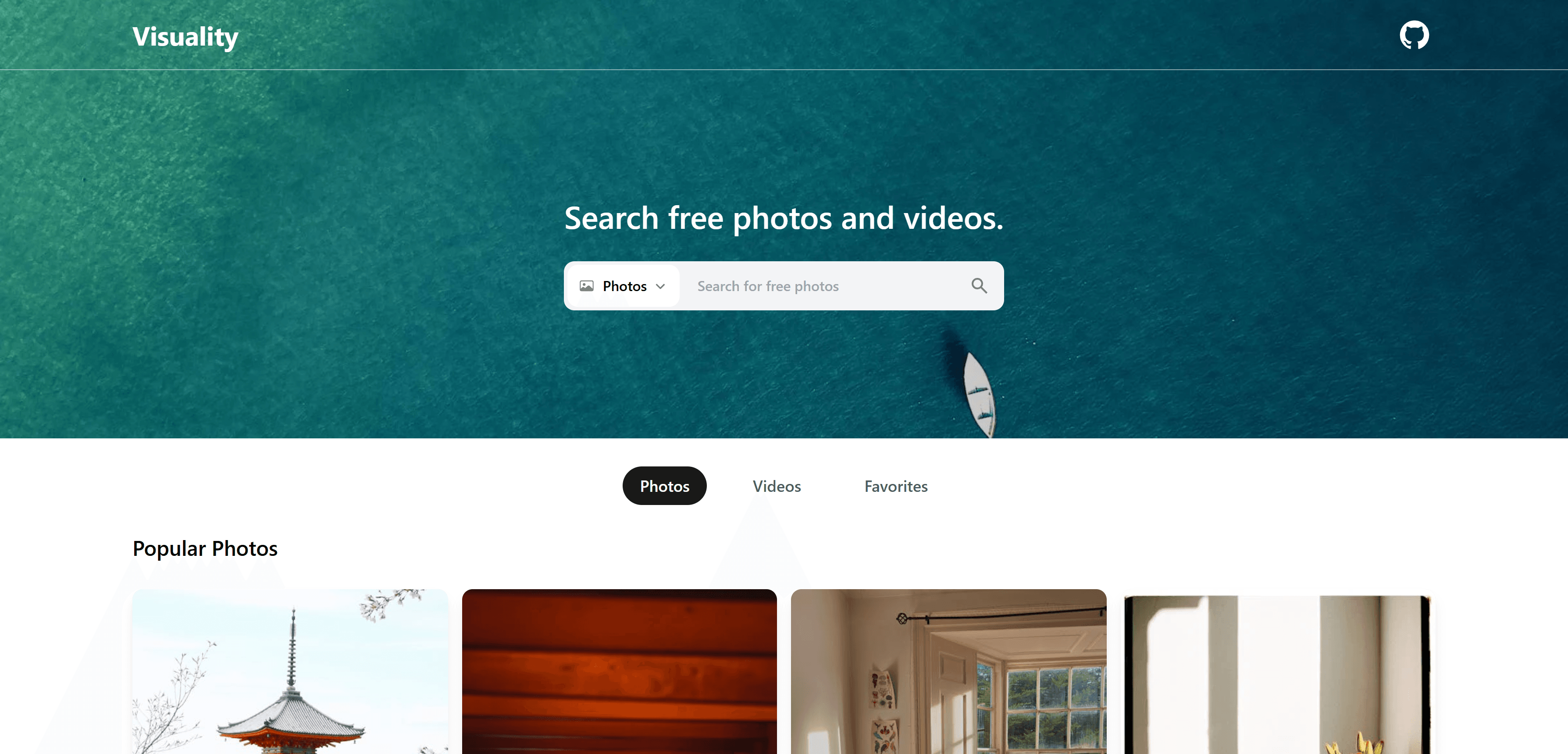 Home page of Visuality